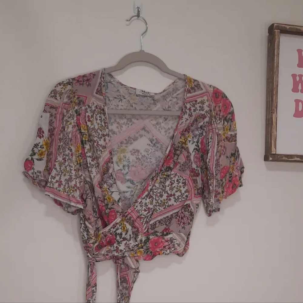 Wrap Around Crop Top